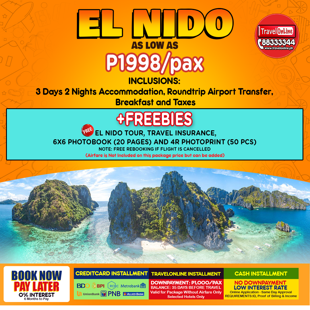 Travelonline Philippines Travel Agency Elnido Packages