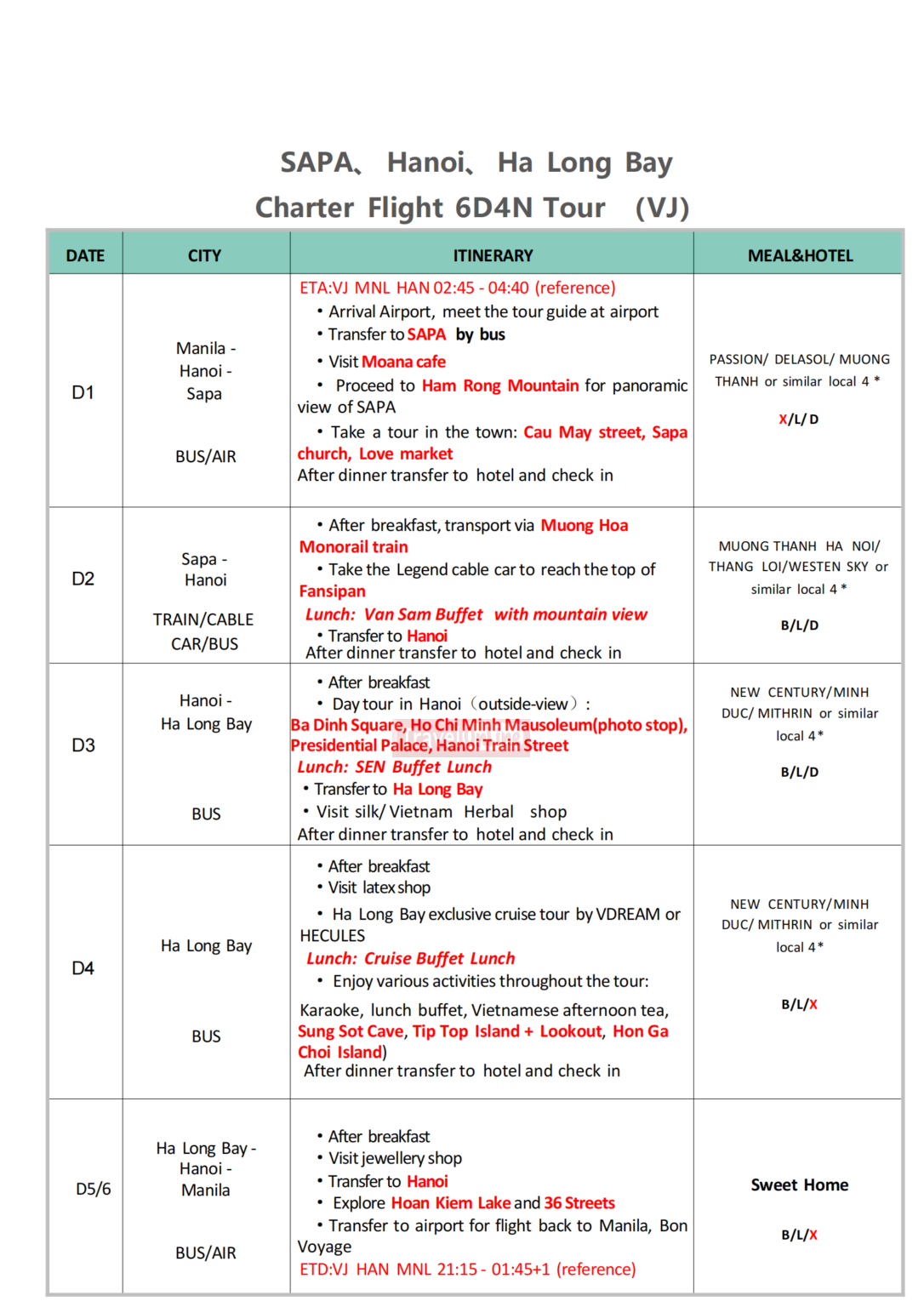 Hanoi Vietnam All-In Tour Packages from the Philippines – As Low as ...