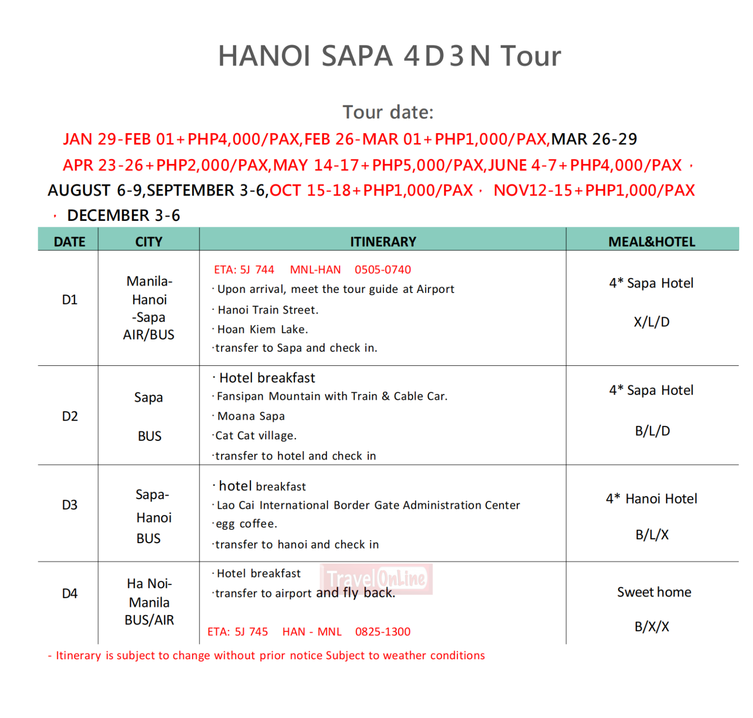 Hanoi Vietnam All-In Tour Packages from the Philippines – As Low as ...