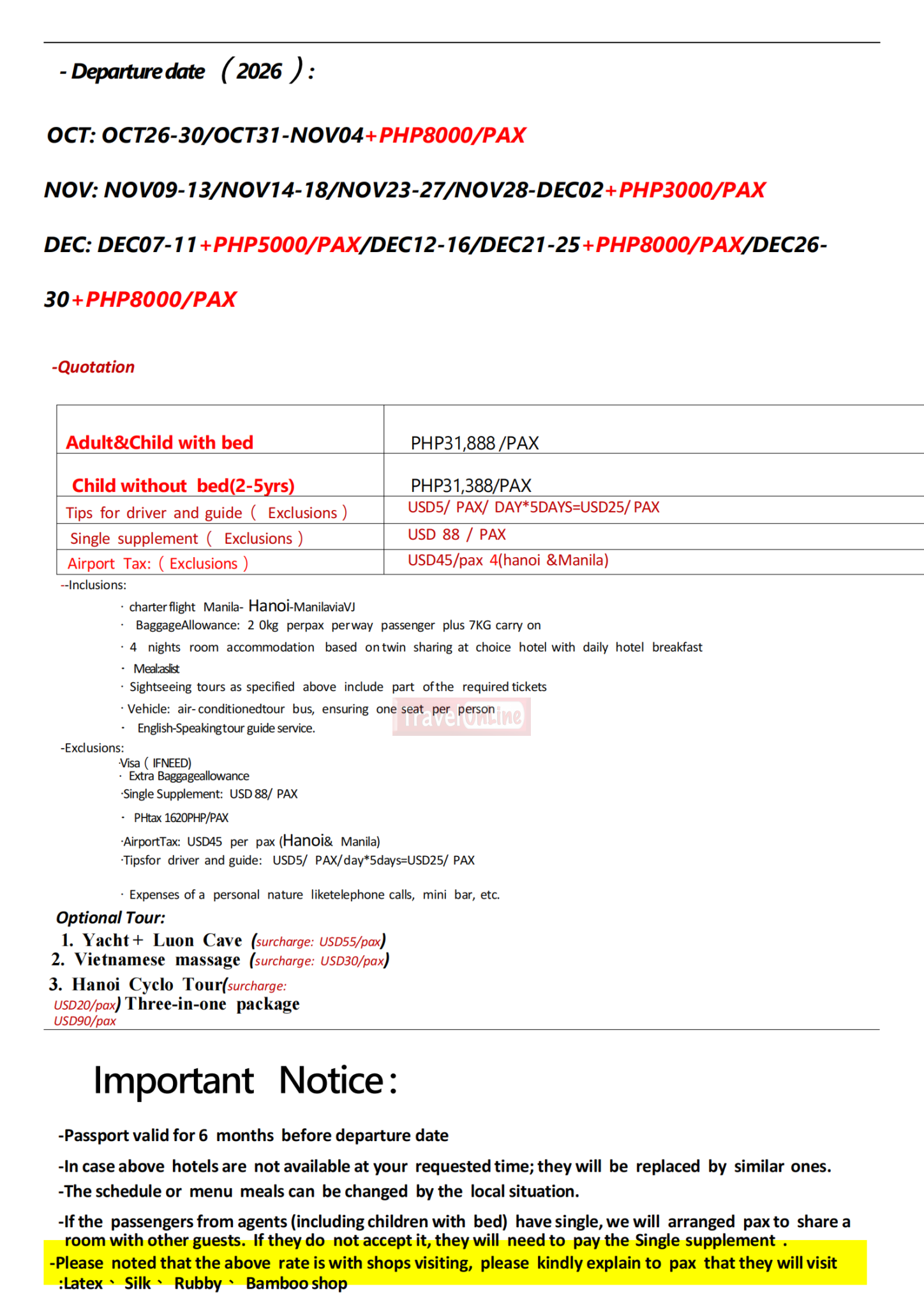 Hanoi Vietnam All-In Tour Packages from the Philippines – As Low as ...