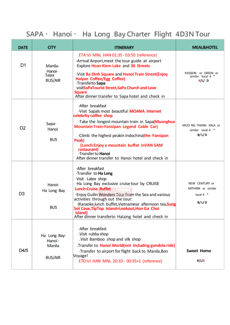 Hanoi Vietnam All-In Tour Packages from the Philippines – As Low as ...